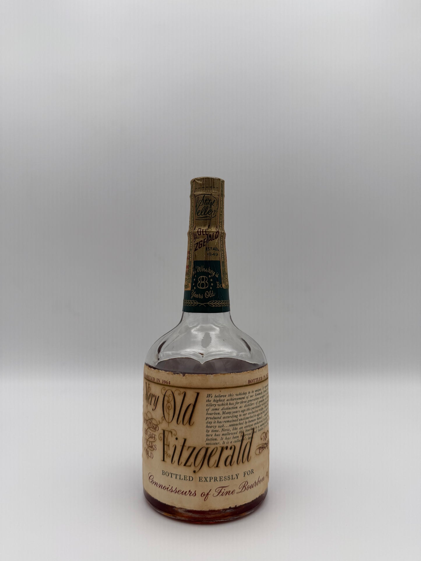 Very Old Fitz 8yr (1/2 Pint)- Stitzel Weller - 1972