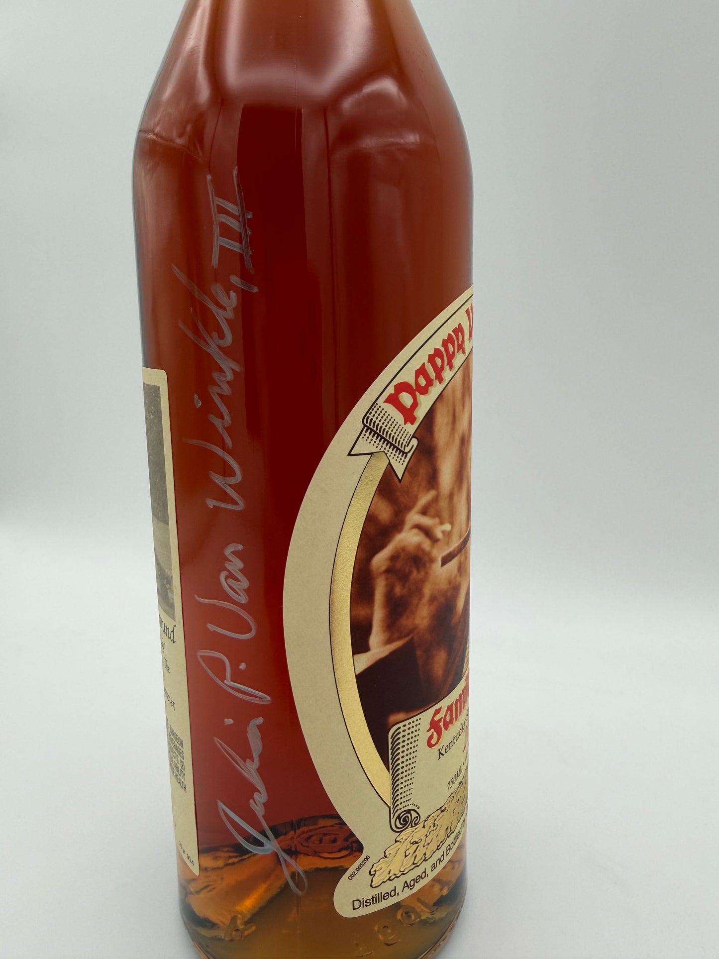 Pappy 20 year - Signed Julian Vanwinkle III￼