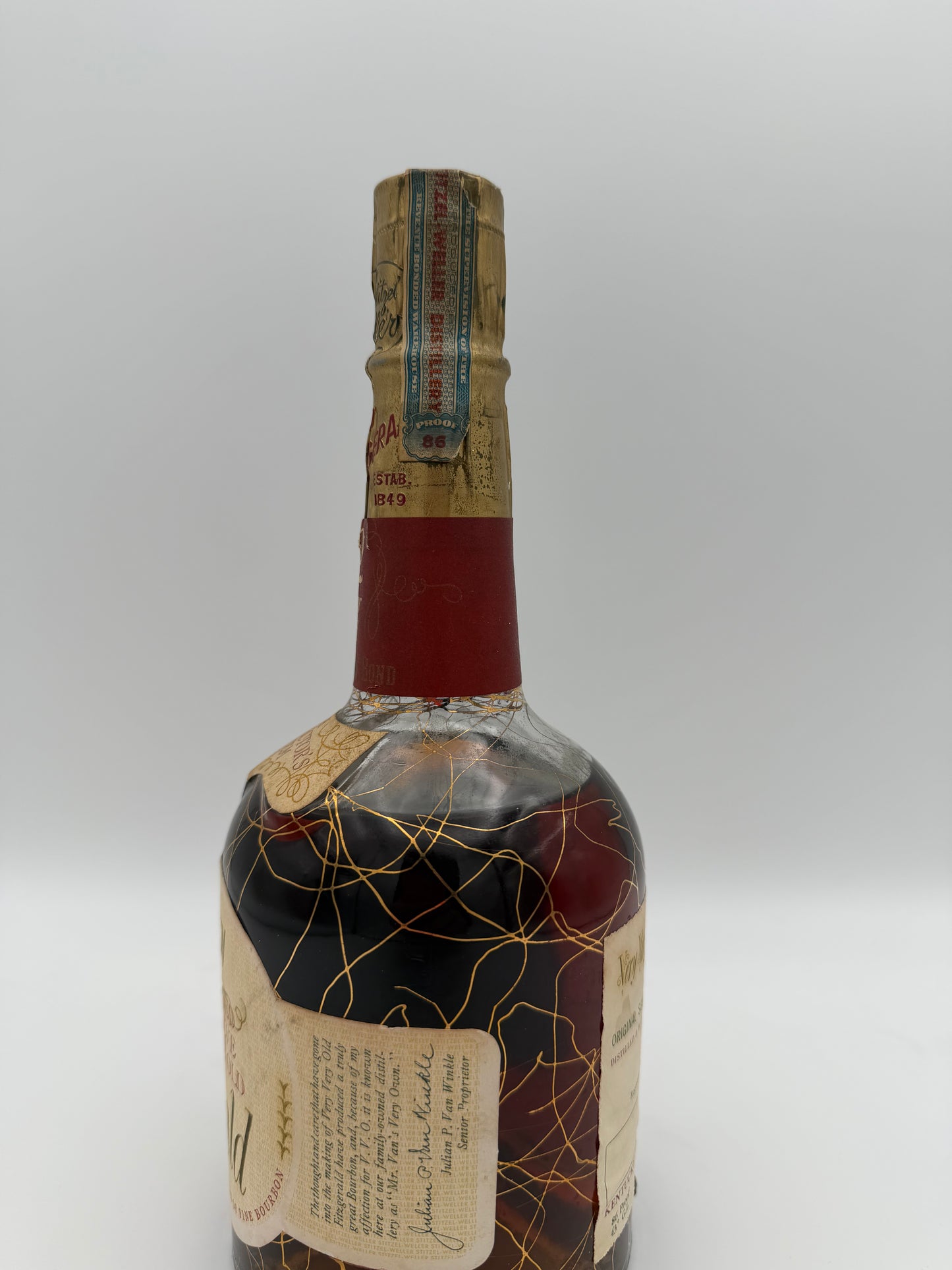 Very very old Fitzgerald - 12 year (1968) - Stitzel Weller